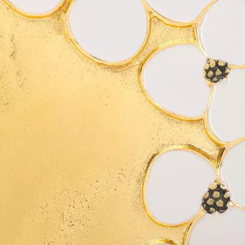 Table d'appoint Florance - FOX5529A - Or/Blanc - Safavieh Couture