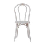 Emma et Oliver - Lot de 2 chaises de salle à manger empilables en bois massif style Thonet