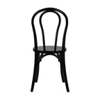 Emma et Oliver - Lot de 2 chaises de salle à manger empilables en bois massif style Thonet