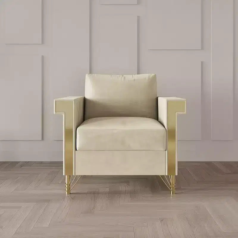 Chaise en velours ChaletPosh