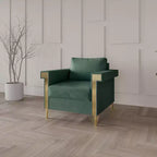 Chaise en velours ChaletPosh