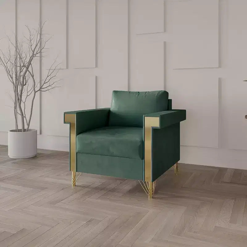 Chaise en velours ChaletPosh