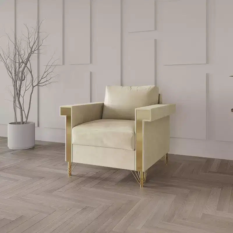 Chaise en velours ChaletPosh