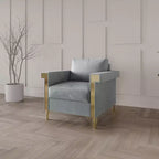 Chaise en velours ChaletPosh