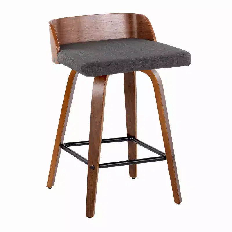 Lot de 2 tabourets de bar pivotants LumiSource Maya de 66 cm (hauteur comptoir)