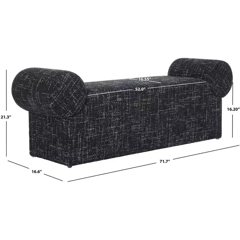 Banc ALargeernon - BCH3402 - Noir - Safavieh
