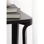Table d'appoint en bois Escalon Kate and Laurel, 56x36x66 cm, Noir