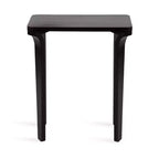 Table d'appoint en bois Escalon Kate and Laurel, 56x36x66 cm, Noir