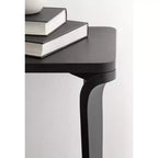 Table d'appoint en bois Escalon Kate and Laurel, 56x36x66 cm, Noir