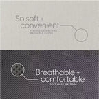 Matelas pliant en mousse à mémoire de forme Milliard de 6 pouces