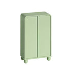 Meuble de rangement de salle de bain au sol, buffet de cuisine en bois avec portes vitrées, meuble de rangement autonome pour salle de bain, salon, entrée
