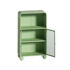 Meuble de rangement de salle de bain au sol, buffet de cuisine en bois avec portes vitrées, meuble de rangement autonome pour salle de bain, salon, entrée