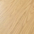 Dovelina Table à Manger Ronde Mid-Century en Bois pour 4 Personnes - Bois Naturel