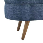 Banc de rangement multifonctionnel en bois et fausse fourrure Lvan de Christopher Knight Home