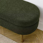 Banc de rangement multifonctionnel en bois et fausse fourrure Lvan de Christopher Knight Home