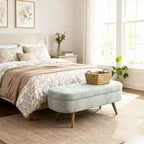 Banc de rangement multifonctionnel en bois et fausse fourrure Lvan de Christopher Knight Home