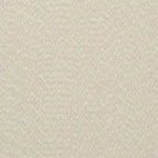 Lit plateforme tapissé à baldaquin Queen Size blanc crème avec tête de lit en bouclette – Matelas non inclus