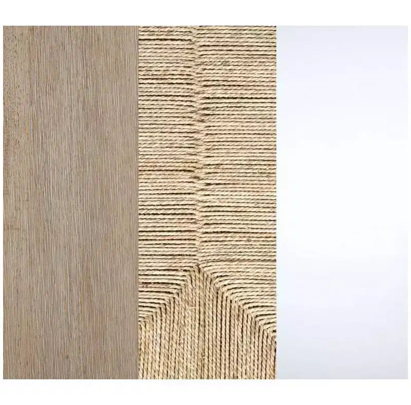 Nathan James Lot de 2 tabourets de bar hauteur comptoir Harvey en jonc de mer
