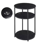 Table d'appoint à 3 niveaux Breighton Home Samuel