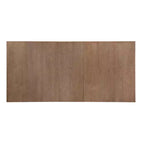 Christopher Knight Home Lorin 78.74 Table à Manger Rectangulaire Extensible Rustique sur Piédestal en Bois d'Hévéa