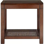 55 Downing Street Powell 22 Table d'appoint large en bois brun