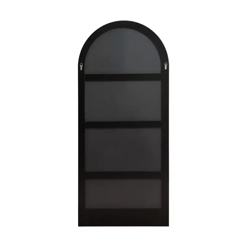 Dovelina Miroir sur pied en bois arqué sur toute la longueur