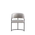Lot de 6 chaises de salle à manger modernes rembourrées en similicuir Augusta de Manhattan Comfort