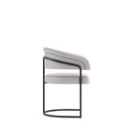 Lot de 6 chaises de salle à manger modernes rembourrées en similicuir Augusta de Manhattan Comfort