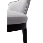 Fauteuil de salle à manger moderne Carrington en velours, par Manhattan Comfort