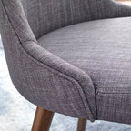 Lot de 2 chaises de salle à manger modernes du milieu du siècle Saville par Buylateral