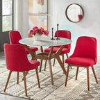 Lot de 2 chaises de salle à manger modernes du milieu du siècle Saville par Buylateral