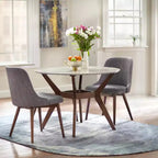 Buylateral Set of 2 Saville Mid Century Modern Dining Chairs