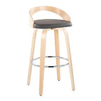 Lot de 2 tabourets de bar pivotants Grotto 76 cm LumiSource