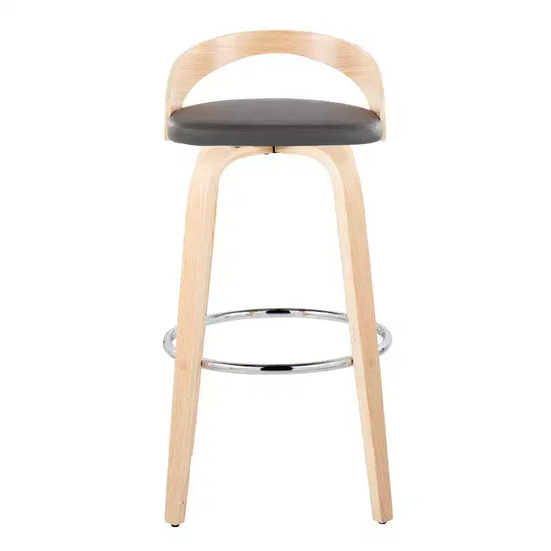 Lot de 2 tabourets de bar pivotants Grotto 76 cm LumiSource