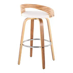 Lot de 2 tabourets de bar pivotants Grotto 76 cm LumiSource
