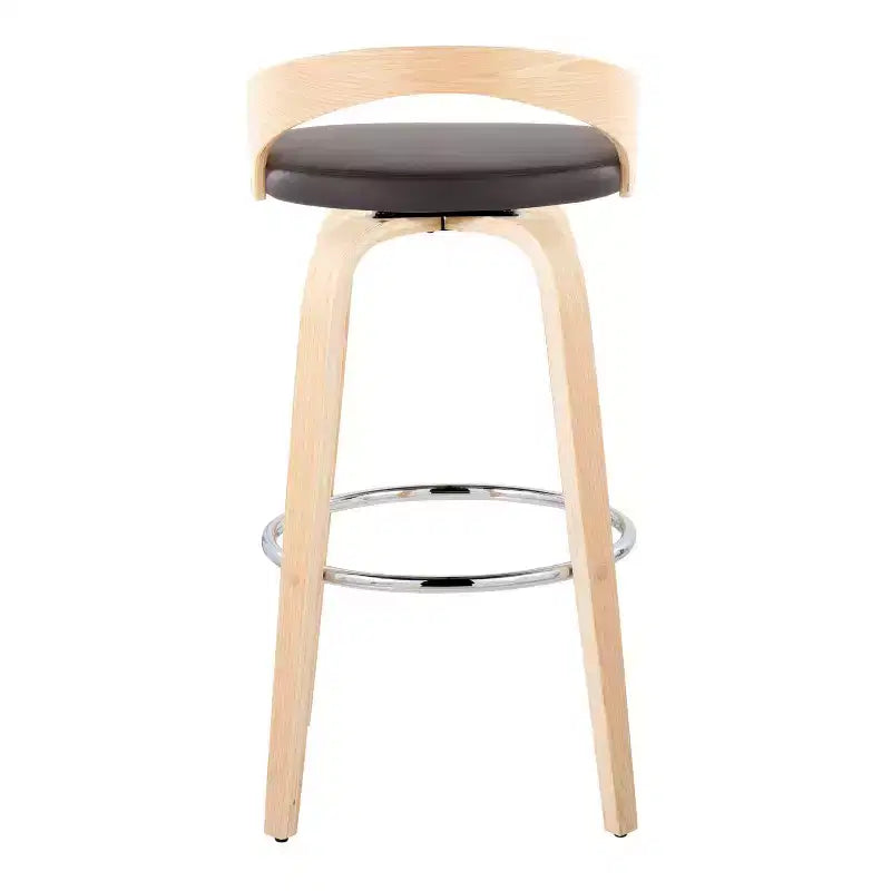 Lot de 2 tabourets de bar pivotants Grotto 76 cm LumiSource
