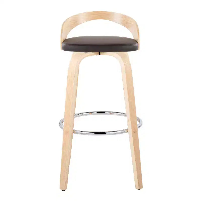 Lot de 2 tabourets de bar pivotants Grotto 76 cm LumiSource