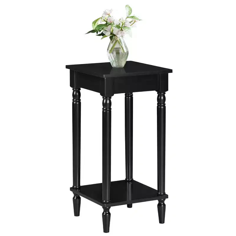 Table d'appoint Kim Breighton Home avec étagère, style campagne française