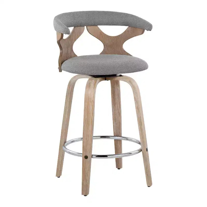 Ensemble de 2 tabourets de bar Gardenia à hauteur de comptoir - LumiSource