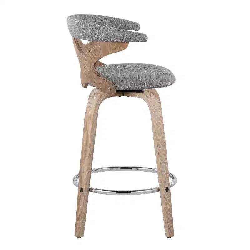 Ensemble de 2 tabourets de bar Gardenia à hauteur de comptoir - LumiSource