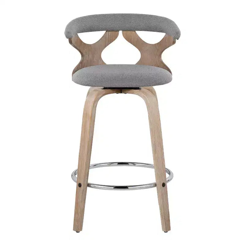 Ensemble de 2 tabourets de bar Gardenia à hauteur de comptoir - LumiSource