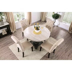 Ensemble repas 5 pièces Buckley - HOMES: Inside + Out: Plateau en marbre
