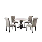 Ensemble repas 5 pièces Buckley - HOMES: Inside + Out: Plateau en marbre