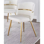 LumiSource Ensemble de 2 chaises de salle à manger Cinch