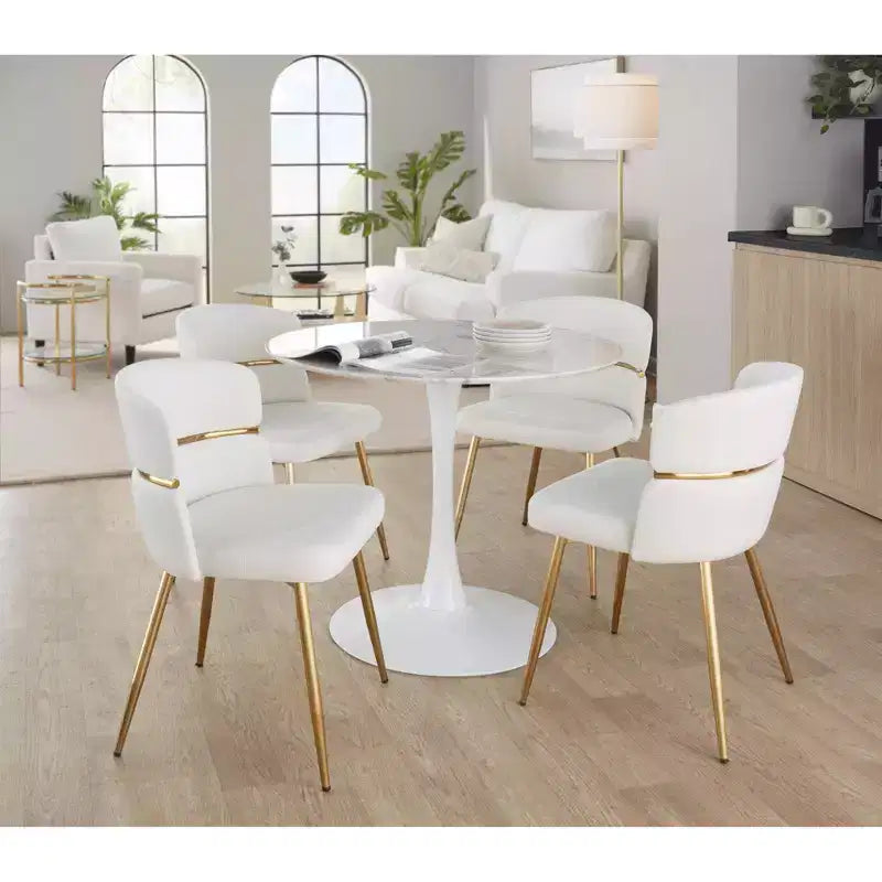 LumiSource Ensemble de 2 chaises de salle à manger Cinch