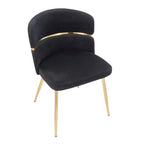 LumiSource Ensemble de 2 chaises de salle à manger Cinch